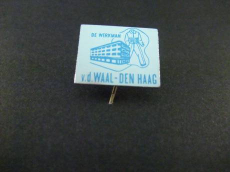 De werkman werkkleding v.d. Waal Den Haag